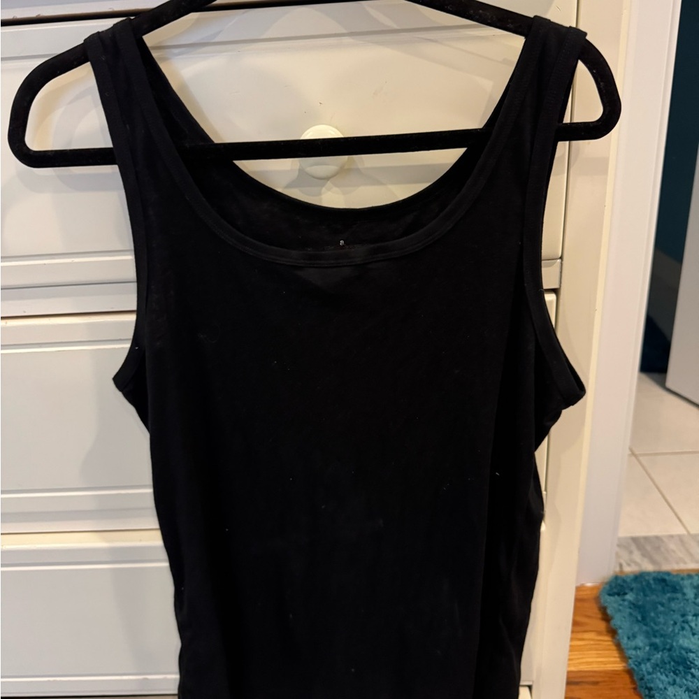 A New Day Black Sleeveless Tank Top